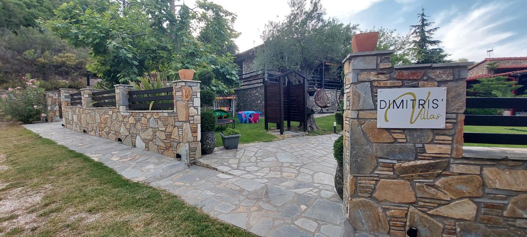 Dimitris' Villas - Villa 1 Órmosz Panajász Kültér fotó